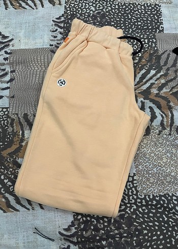 Bej Renkli Cepli Kadın Eşofman Altı - Görsel 5