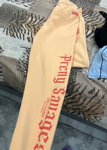 Bej Renkli Cepli Kadın Eşofman Altı - Görsel 6