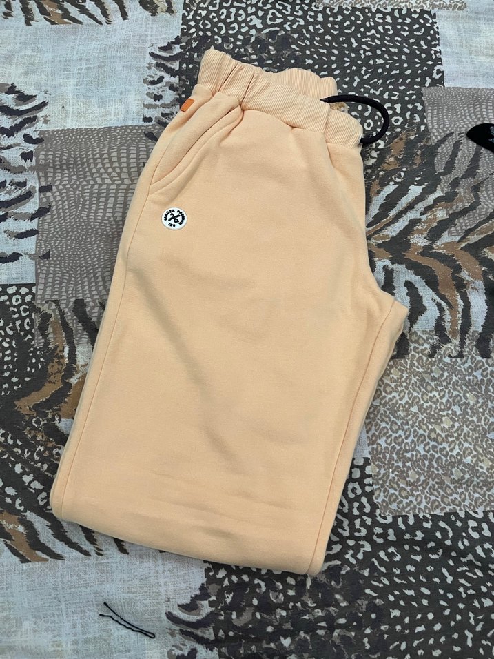 Bej Renkli Cepli Kadın Eşofman Altı - Görsel 5