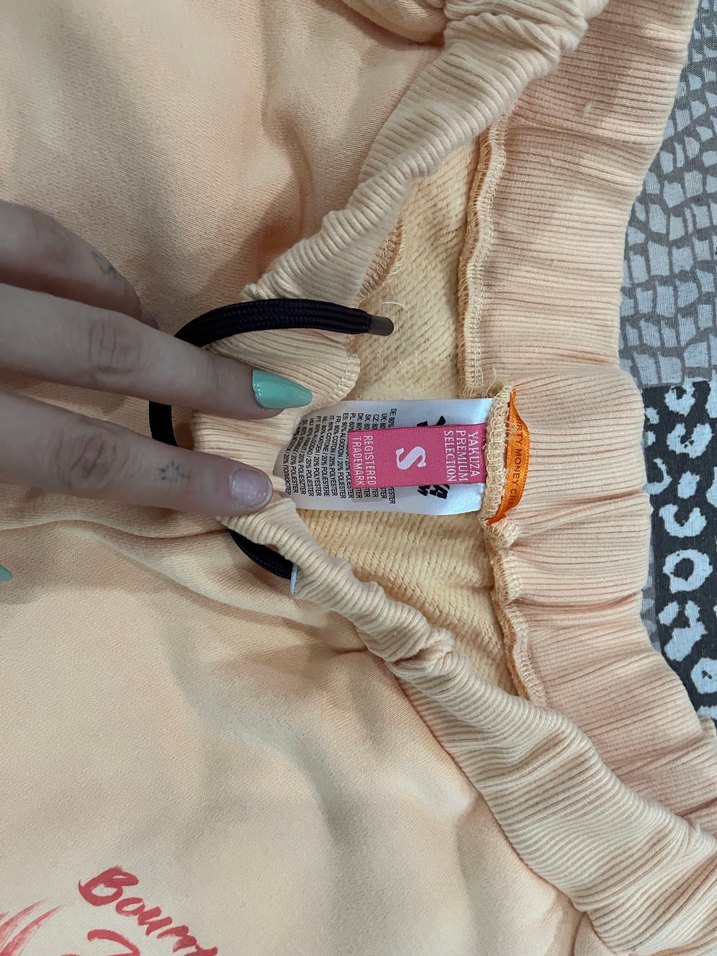 Bej Renkli Cepli Kadın Eşofman Altı - Görsel 3