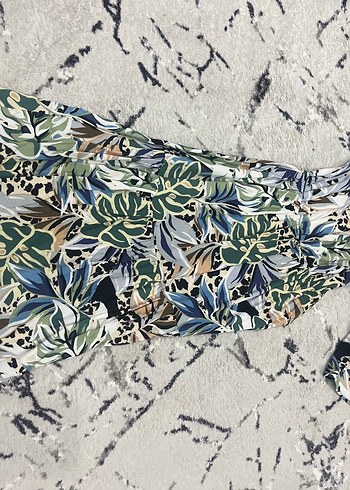 Renkli Bohem Uzun Elbise - Görsel 3