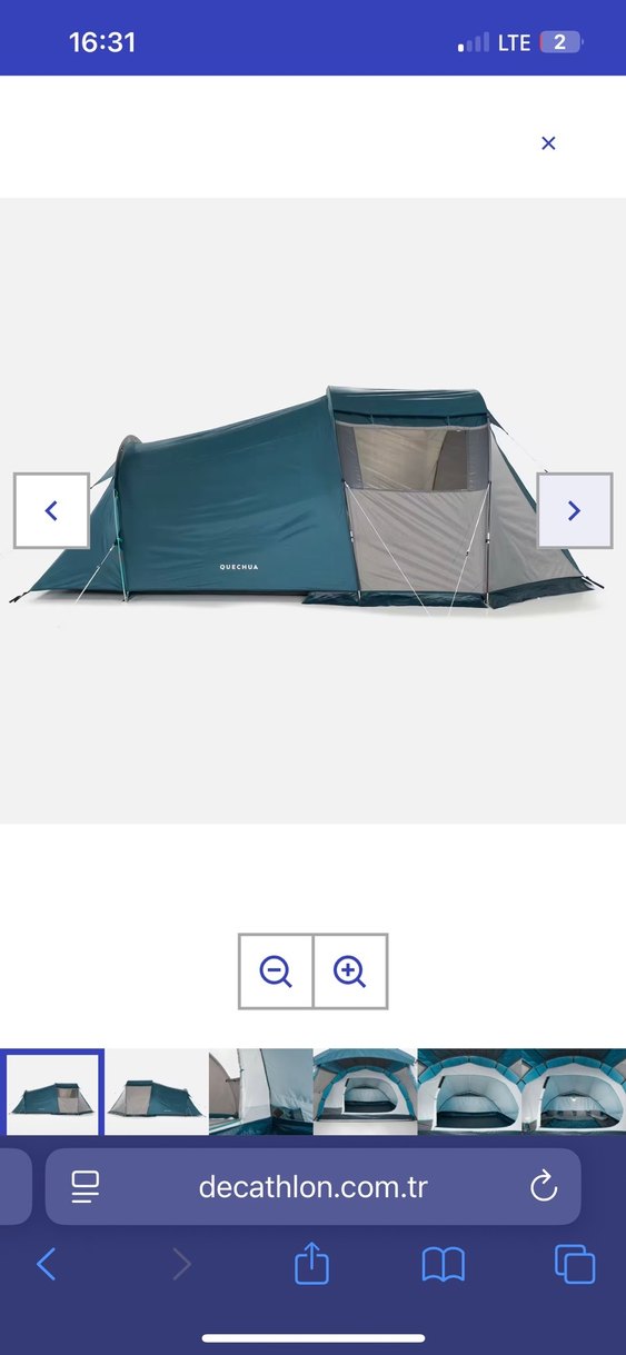 4 kişilik kamp çadırı - Görsel 4