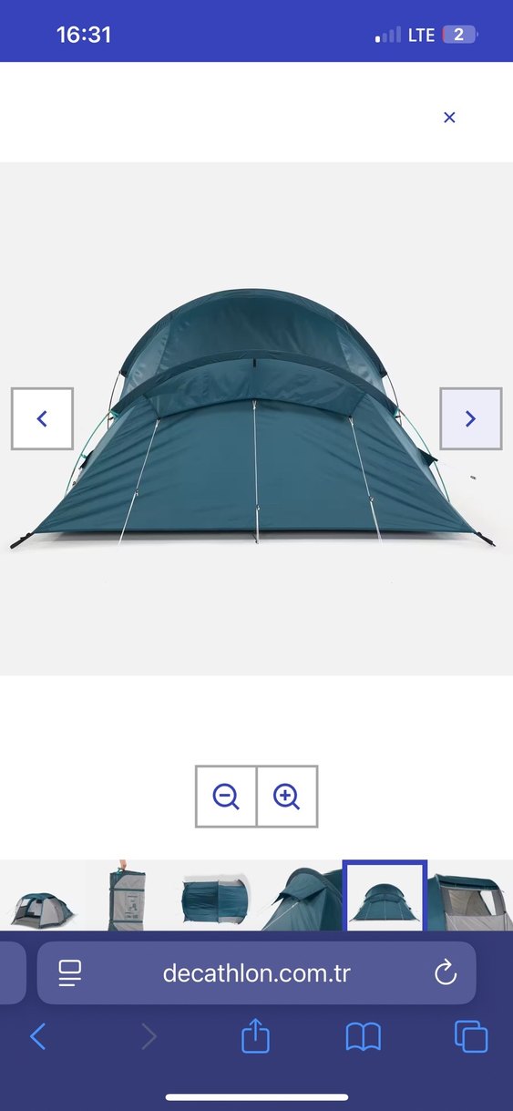 4 kişilik kamp çadırı - Görsel 3
