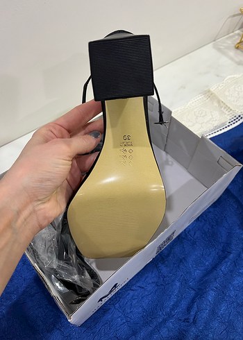 Tokalı Siyah Platform Topuklu Kadın Abiye Ayakkabı - Görsel 4