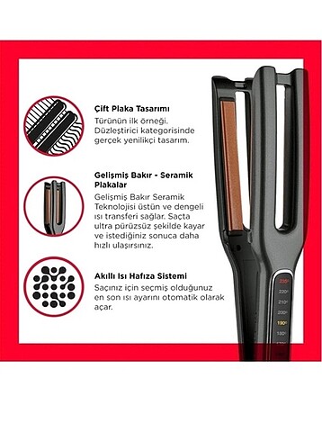 Saç düzleştici - Görsel 2