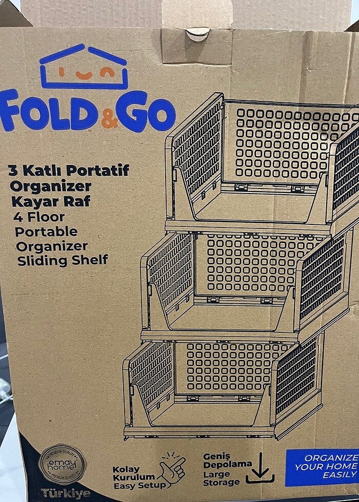 3 katlı organizer - Görsel 2