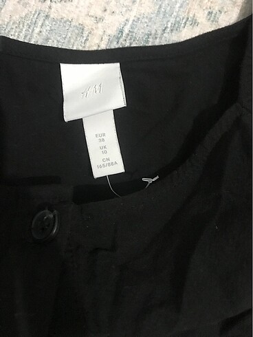 m Beden siyah Renk H&M Yeni Elbise