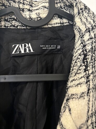s Beden siyah Renk Zara blazer ceket