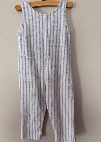 Çizgili Örgü Erkek Çocuk Tulum - Görsel 4