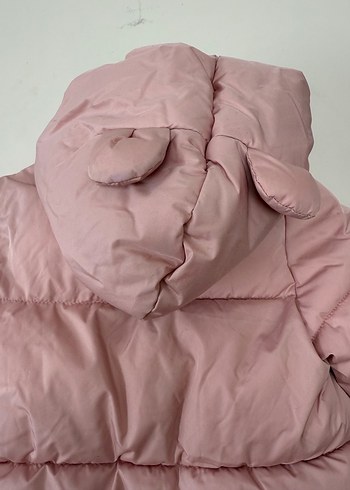 Kız Bebek Pembe Fermuarlı Kış Tulumu/ Astronot tulum - Görsel 6