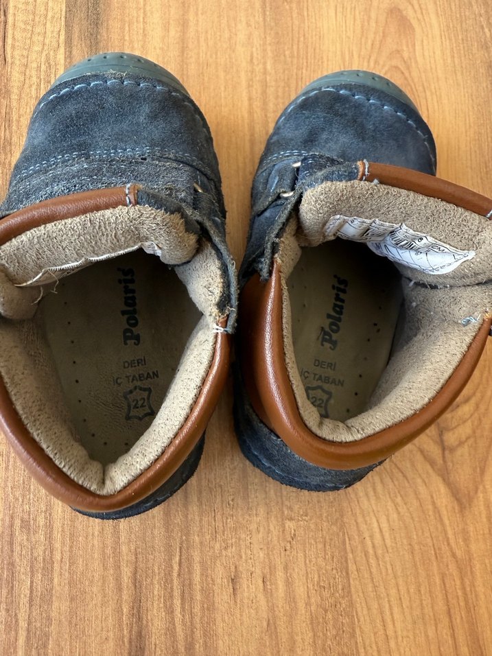 Kahverengi Erkek Bebek İlk Adım Ayakkabısı - Görsel 4