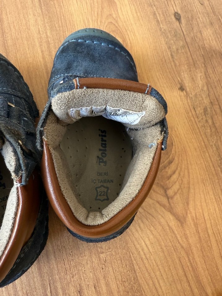 Kahverengi Erkek Bebek İlk Adım Ayakkabısı - Görsel 5