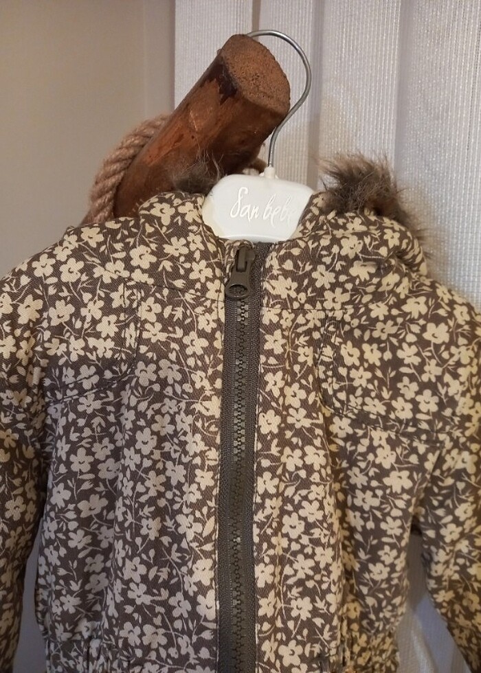 Kız bebek montu - Görsel 3