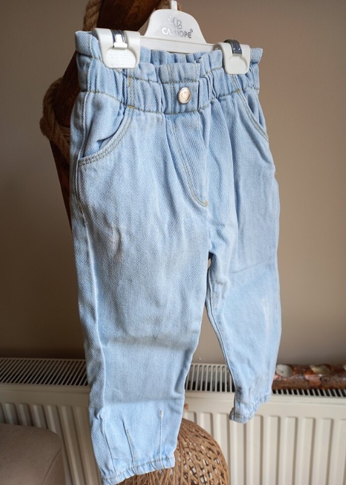 Kız çocuk jean - Görsel 3