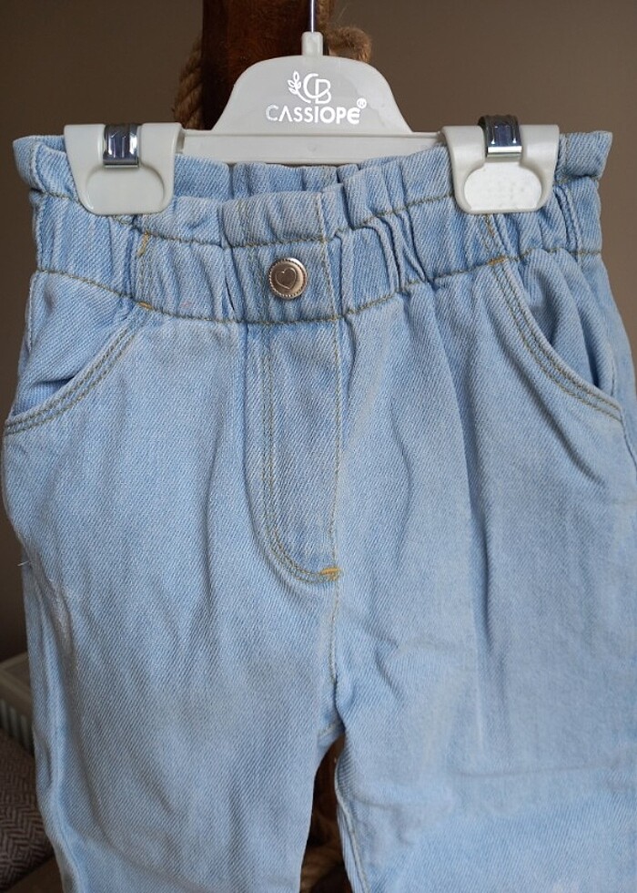 Kız çocuk jean - Görsel 4