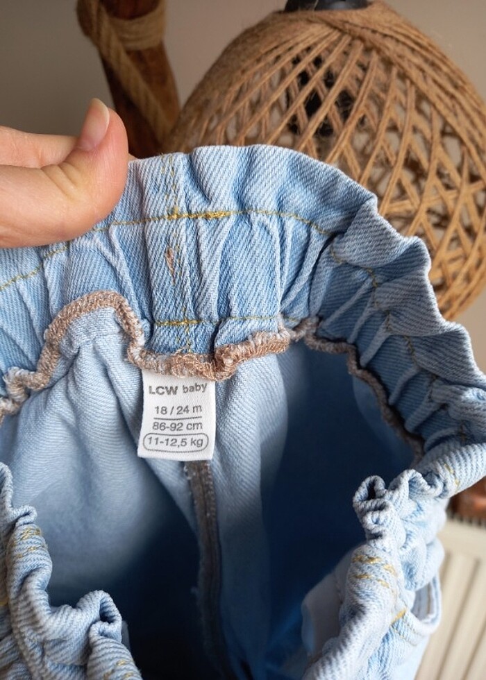 Kız çocuk jean - Görsel 5