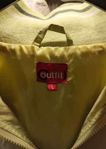 Vintage Sarı Fermuarlı Kadın Ceket - Görsel 3