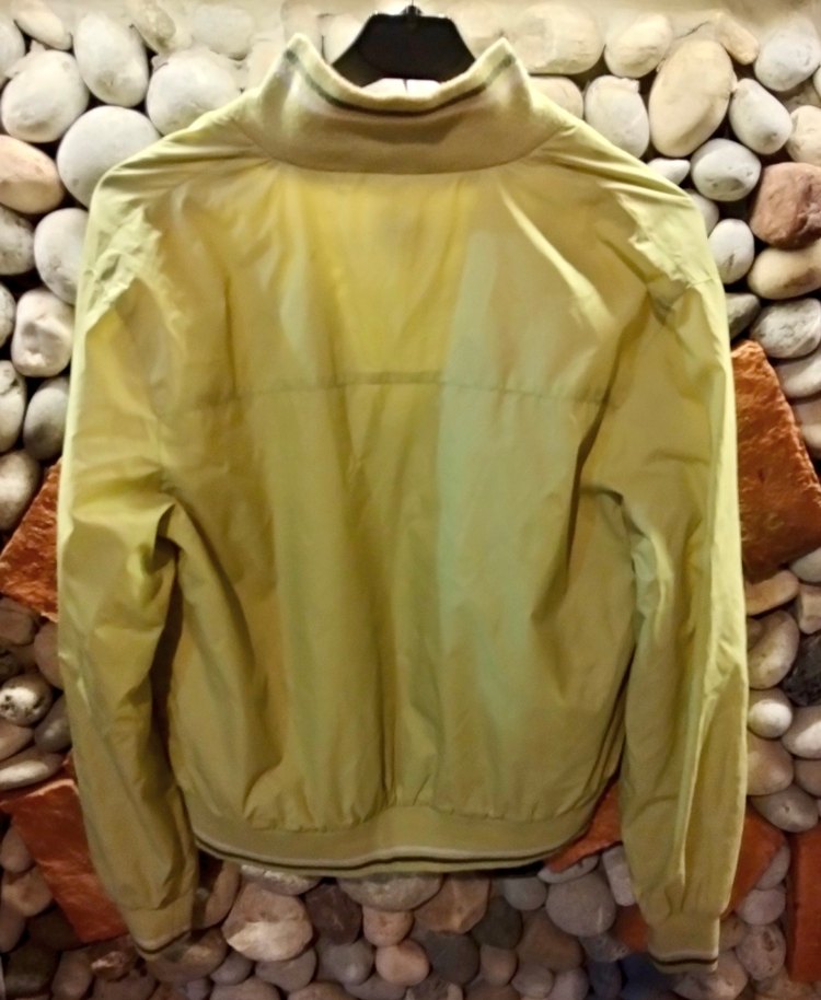 Vintage Sarı Fermuarlı Kadın Ceket - Görsel 2