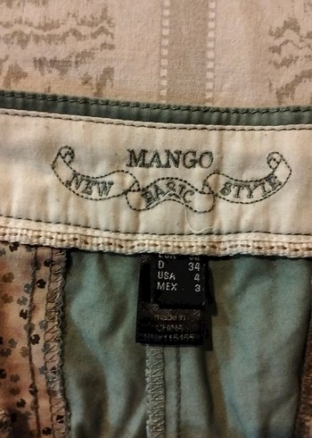 mango vintage pantolon - Görsel 3