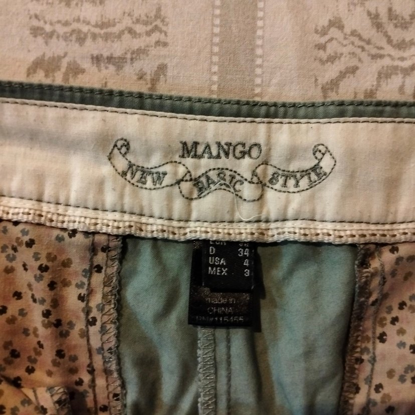mango vintage pantolon - Görsel 3