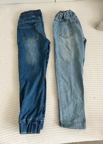 Erkek Çocuk Parlak Mavi Kot Pantolon - Görsel 6