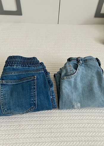 Erkek Çocuk Parlak Mavi Kot Pantolon - Görsel 9