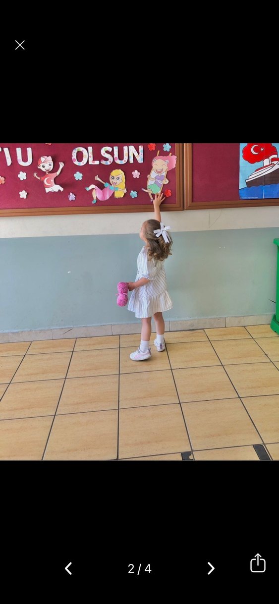 Kız çocuk elbise pantolon - Görsel 4