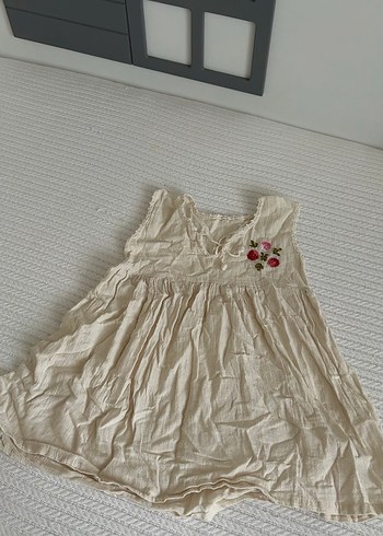 Kız Çocuk Pastel Pembe Dantel Elbise - Görsel 6