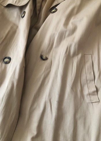 Bej Deri Kadın Trençkot - Marina - Görsel 4