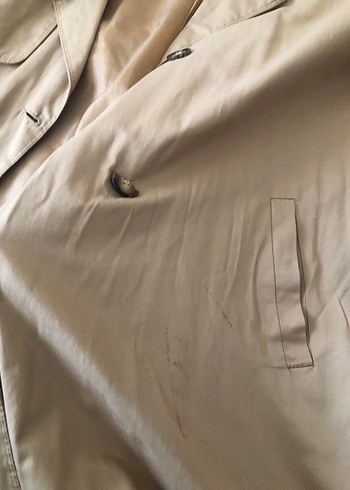 Bej Deri Kadın Trençkot - Marina - Görsel 5