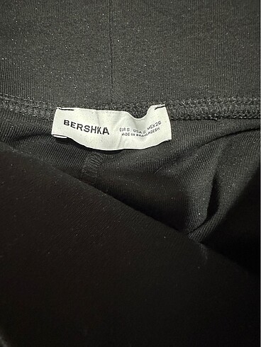 s Beden Bershka Kumaş Kadın Siyah Şort