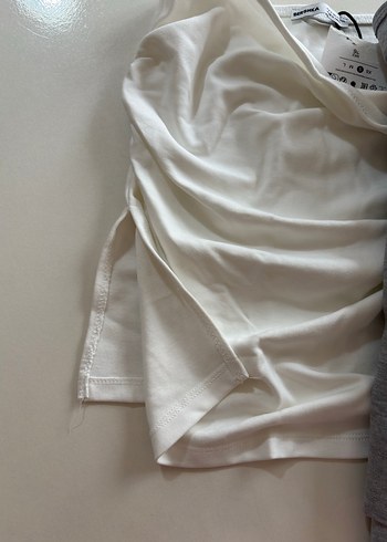 BERSHKA ikili straplez bluz - Görsel 6