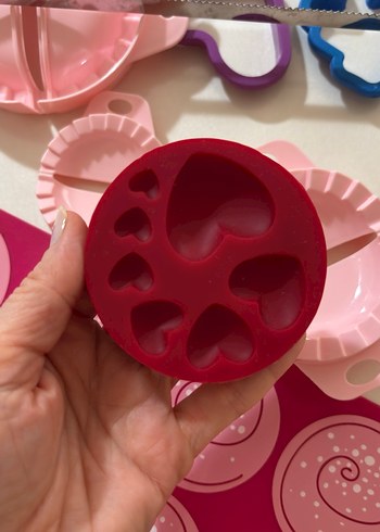 Beden pembe Renk Pembe Silikon Hamur Pişirme Matı