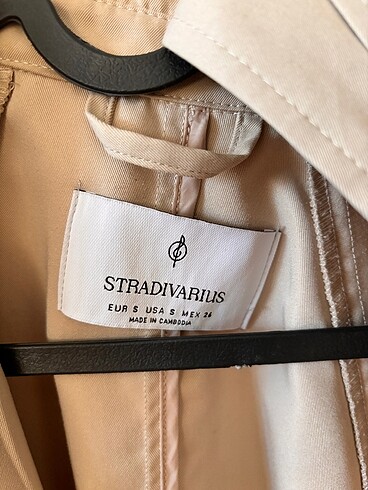 s Beden ten rengi Renk Stradivarius trençkot