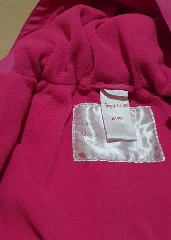 Kız Bebek Pembe Fermuarlı Kar Tulumu (impidimpi marka) - Görsel 10