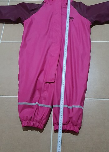 Kız Bebek Pembe Fermuarlı Kar Tulumu (impidimpi marka) - Görsel 4