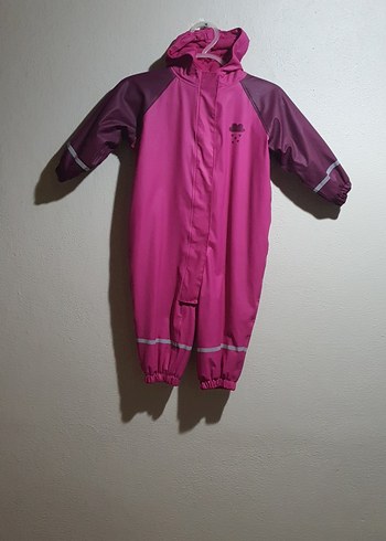 Kız Bebek Pembe Fermuarlı Kar Tulumu (impidimpi marka) - Görsel 3