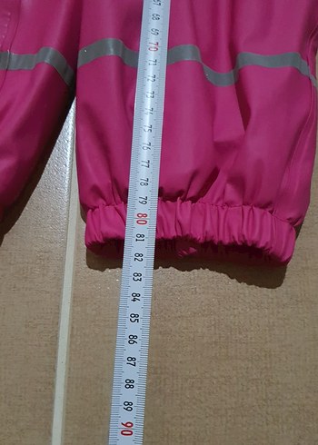 Kız Bebek Pembe Fermuarlı Kar Tulumu (impidimpi marka) - Görsel 5