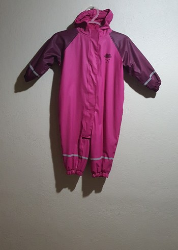 Kız Bebek Pembe Fermuarlı Kar Tulumu (impidimpi marka) - Görsel 2