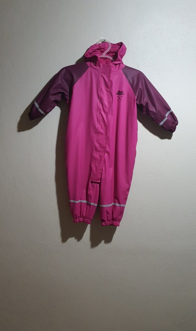 Kız Bebek Pembe Fermuarlı Kar Tulumu (impidimpi marka) - Görsel 3