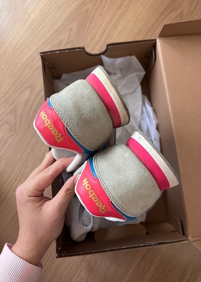 Reebok Gri Spor Ayakkabı Royal CL Jog - Görsel 3