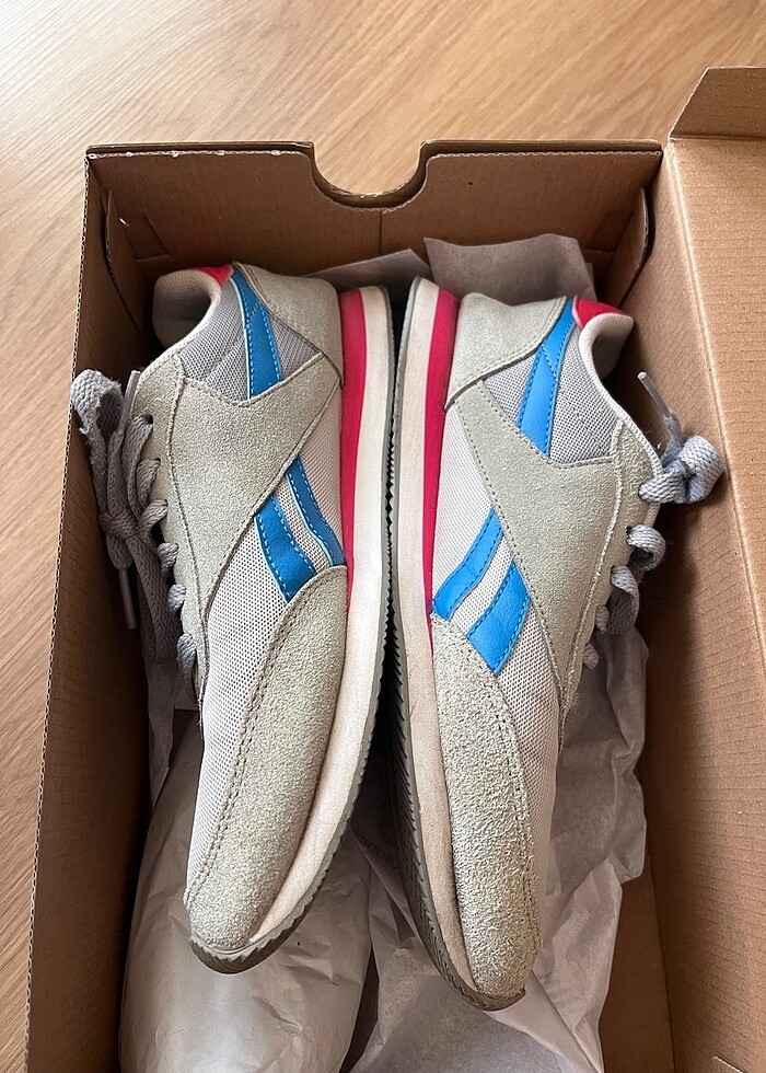 Reebok Gri Spor Ayakkabı Royal CL Jog - Görsel 2