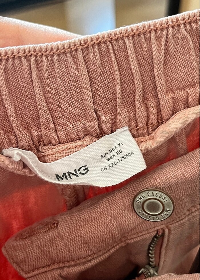 Mango Pamuk Culotte Pantolon - Görsel 5