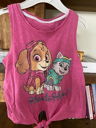 Paw patrol bağcıklı bluz