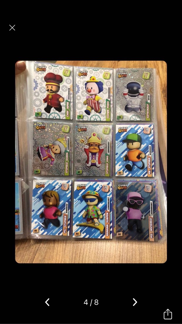 Stumble guys panini kart koleksiyon - Görsel 4