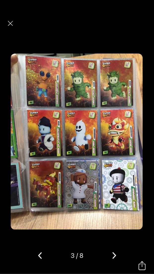 Stumble guys panini kart koleksiyon - Görsel 3