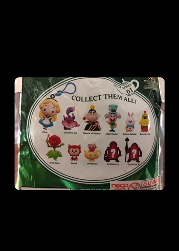 Alice Wonderland Figürleri monogram - Görsel 2