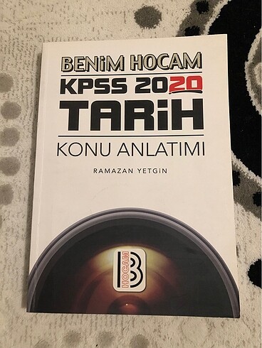 KPSS 2020 Benim Hocam Tarih Konu Anlatımı