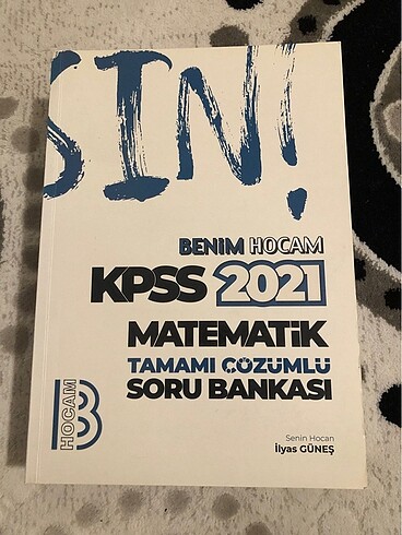 KPSS 2021 Matematik Soru Bankası Benim Hocam