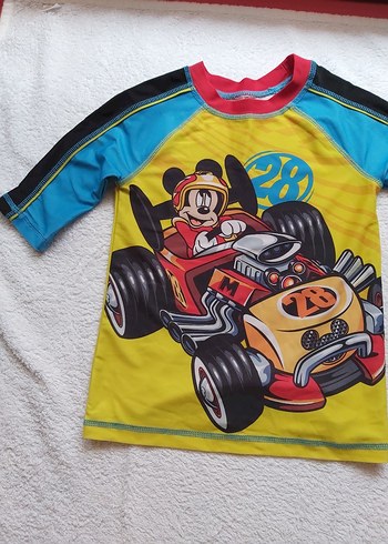 Renkli Erkek Çocuk Kısa Kollu Mayo Takımı - Görsel 2